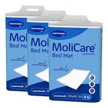 Molicare Premium Bed Mat 9 Tropfen 60x60 cm 3x30 St