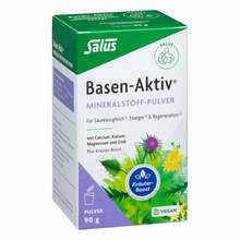 Abbildung: Basen Aktiv Mineralstoff-Kräuter-Extrakt-Pulver 90 g, Pulver zur Herstellung einer Suspension zum Einnehmen PZN 16354527 