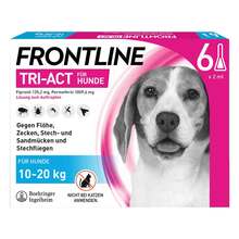 FRONTLINE TRI-ACT gegen Zecke, Floh und fliegende Insekten bei Hunden (10-20kg) 6 St