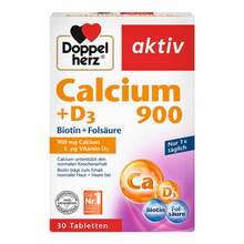 Doppelherz Calcium 900 + D3 Tabletten 30 St