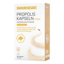 Abbildung: Bakanasan Propolis Kapseln plus 60 St, Kapseln PZN 16663062 