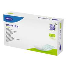 Zetuvit Plus Silicone steril 10x20 cm 10 St