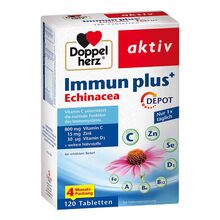 Abbildung: Doppelherz Immun plus Echinacea Depot Tabletten 120 St, Tabletten PZN 16708379 