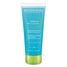 Bioderma Sebium Gel Moussant Reinigungsgel f&uuml;r unreine, &ouml;lige, zu Akne neigende Haut 100 ml