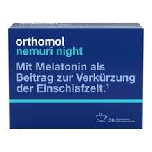 Abbildung: Orthomol nemuri night Granulat 30X10 g, Granulat PZN 16918007 