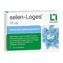 Selen-Loges 50 µg Filmtabletten 60 St