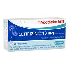 Cetirizin Fair-Med Healthcare 10 mg Filmtabletten 20 St