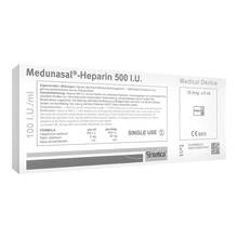 Abbildung: Medunasal-Heparin 500 I.U. Ampullen 10X5 ml, Ampullen PZN 17384499 