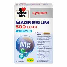 Doppelherz Magnesium 500 Depot system Tabletten 60 St