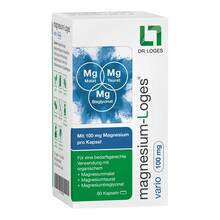 Magnesium-Loges vario 100 mg Kapseln 60 St