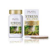 Abbildung: Stress Balance Dr. Koll Vitamin B6 + B12 + Magnesium 60 St, Kapseln PZN 17570210 