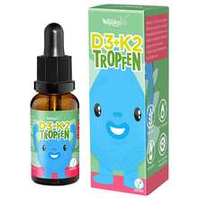 Abbildung: Vitamin D3 + K2 Kinder Tropfen 10 ml, Tropfen PZN 17636311 