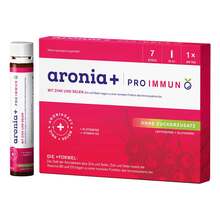 Abbildung: Aronia + Pro Immun Trinkampullen 7X25 ml, Trinkampullen PZN 17846600 
