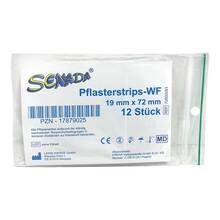 Senada Pflasterstrips 19x72 mm 12 St