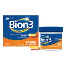 Abbildung: BION3 Energy Tabletten 30 St, Tabletten PZN 18010737 