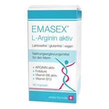 Abbildung: Emasex L-Arginin aktiv Kapseln 90 St, Kapseln PZN 18027123 