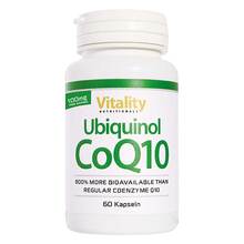Abbildung: Ubiquinol COQ10 100 mg hochdosiert Weichkapseln 60 St, Weichkapseln PZN 18053474 