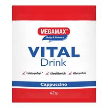 Megamax Vital Drink Cappuccino Pulver 42 g