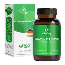 Vitamin D3 Depot 5000 I.E. Cholecalciferol Tabletten  120 St
