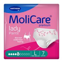 Abbildung: Molicare Premium lady Pants 5 Tropfen L 7 St PZN 18300783 