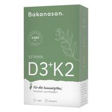 Abbildung: Bakanasan Vitamin D3 + K2 Kapseln 60 St, Kapseln PZN 18306662 