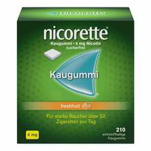 nicorette® Kaugummi freshfruit, 4 mg Nikotin 210 St