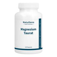 Abbildung: Magnesium Taurat hochdosiert + vegan Kapseln 120 St, Kapseln PZN 18713396 