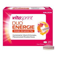 Abbildung: Vitasprint Duo Energie Tabletten 20 St, Tabletten PZN 18760556 