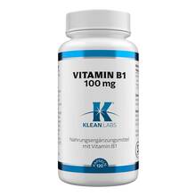 Vitamin B1 100 mg Kapseln 120 St