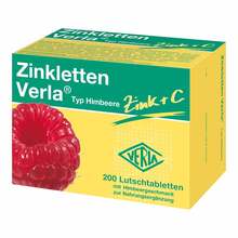 Zinkletten Verla Himbeere Lutschtabletten 200 St