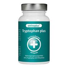 Abbildung: Aminoplus Tryptophan plus Kapseln 60 St, Kapseln PZN 18829093 