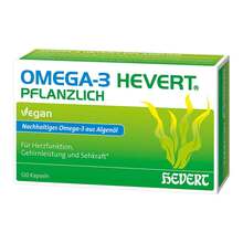 Omega-3 Hevert pflanzlich Weichkapseln 120 St