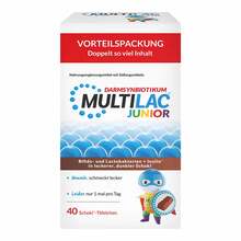 Multilac Synbiotikum Junior Täfelchen 40 St