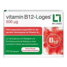 Vitamin B12-Loges 500 µg Kapseln 60 St