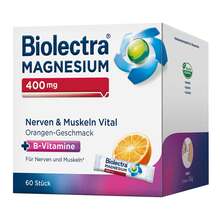 Biolectra Magnesium 400 mg Nerven & Muskeln Vital 60 St