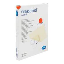 Grassolind Salbenkompressen 10x10 cm steril 10 St