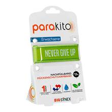 Abbildung: Para Kito Mückenschutz Armband Erwachsene grün 1 St PZN 19164508 