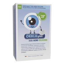 Abbildung: Okkluglas kids Aero Silicone Uhrglasv.Silikonkleb. 50 St, Verband PZN 19187923 
