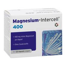Abbildung: Magnesium-Intercell 400 Kapseln 120 St, Kapseln PZN 19275656 