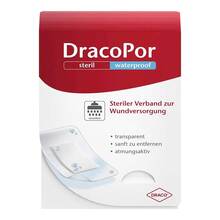 Dracopor waterproof Wundverband 9x25 cm steril 3 St