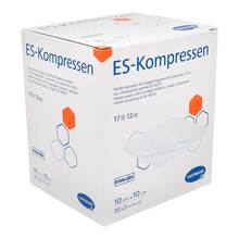 ES-Kompressen steril 10x10 cm 12fach Gro&szlig;packung 20x5 St