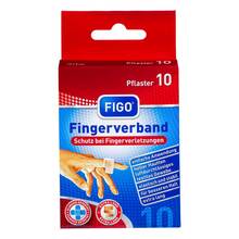 Abbildung: Figo Fingerverband 2x12 cm 10 St, Pflaster PZN 19434847 
