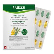 Rausch Vital Kapseln mit Schweizer Kr&auml;uter  30x2 St
