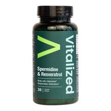 Abbildung: Vitalized Spermidine 3 mg & Resveratrol Kapseln 30 St, Kapseln PZN 19636901 