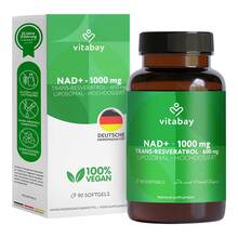 Abbildung: Liposomales Nad + 1000 mg + trans-Reveratrol 600 mg Weichkapseln, 90 St PZN 19683243