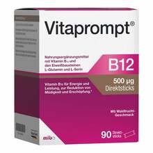 Vitaprompt B12 500 µg Direktsticks 90 St