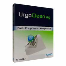 Urgoclean Ag Kompressen 10x12 cm steril 20 St