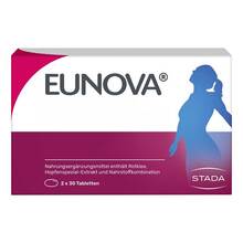 Abbildung: Eunova Menopause Tag & Nacht Tabletten 60 St, Tabletten PZN 19873819 