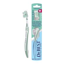 Abbildung: Dr. Best Ultra Sensitive Ultra-Soft Zahnbürste 1 St, Zahnbürste PZN 19904684 