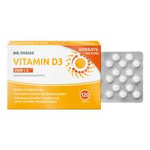 Dr. Theiss Vitamin D3 Tabletten 2000 I.E. 120 St